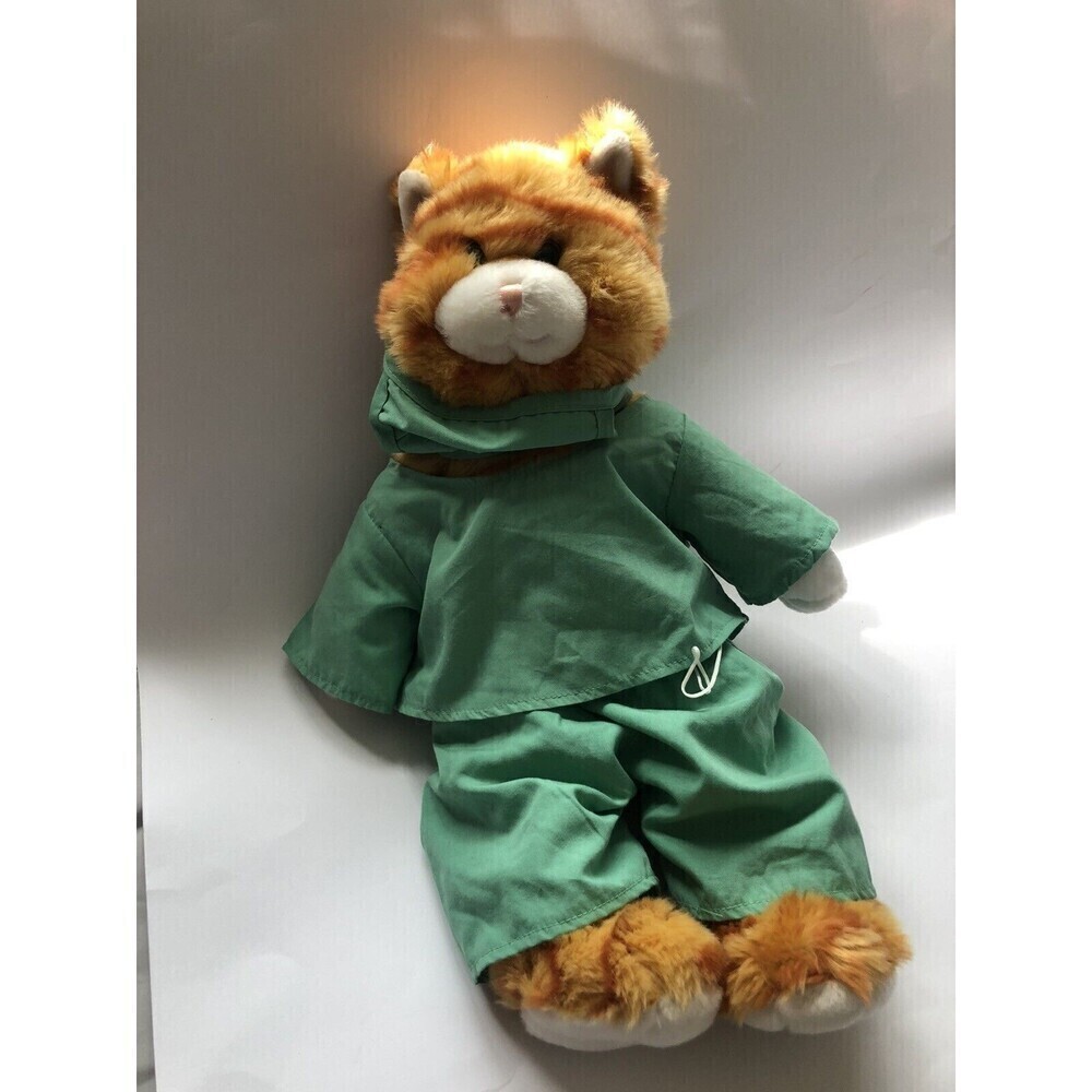 Build A Bear Kitty Cat Plush Orange Tabby BAB - Picture 2 of 6